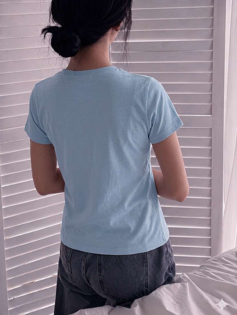 women printed short sleeves regular fit t-shirt - 22567503 -  Standard Image - 2