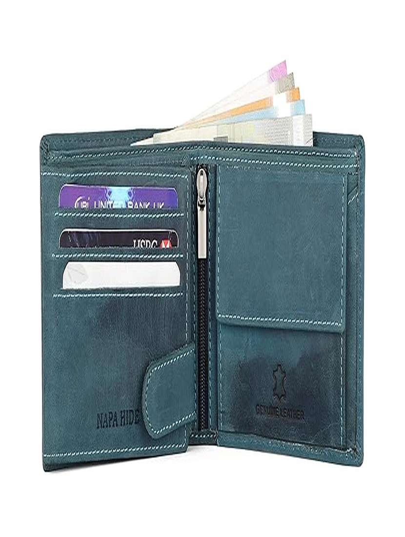 Teall Leather Bi-fold Wallet With Card Slots - 22567778 -  Standard Image - 2
