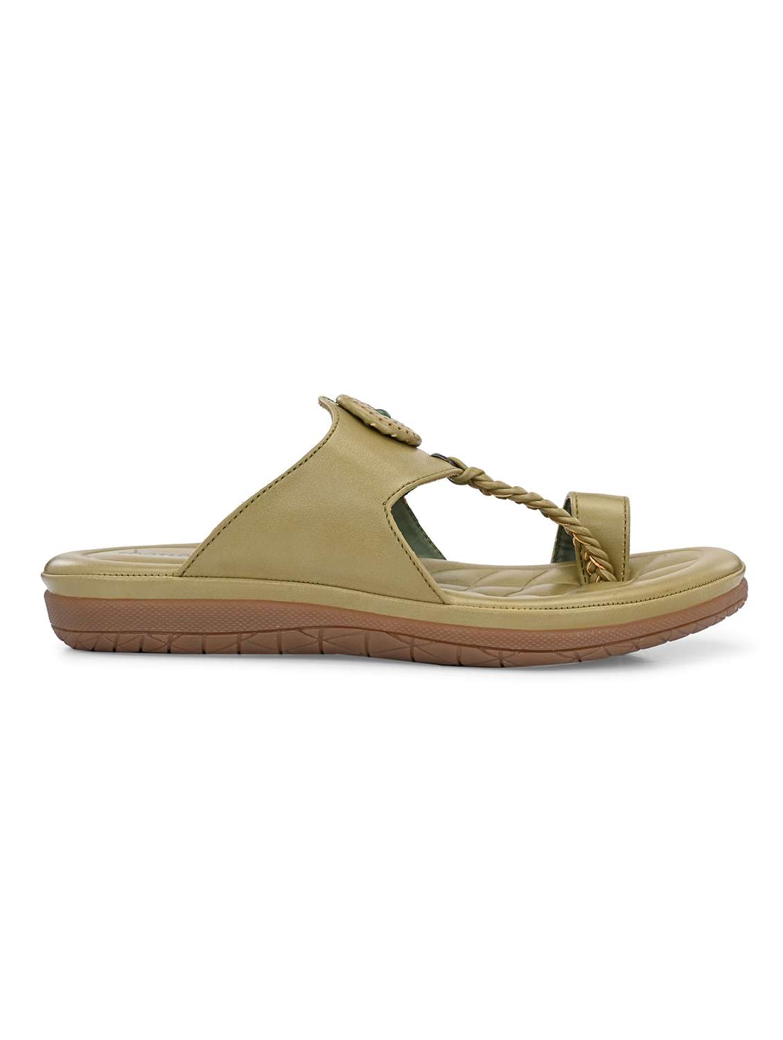 women green toe separator kolhapuri - 22567807 -  Standard Image - 2