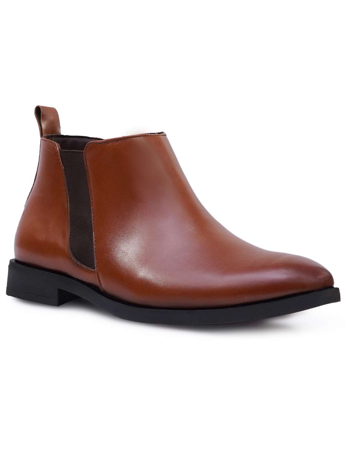 men solid slip on chelsea boot