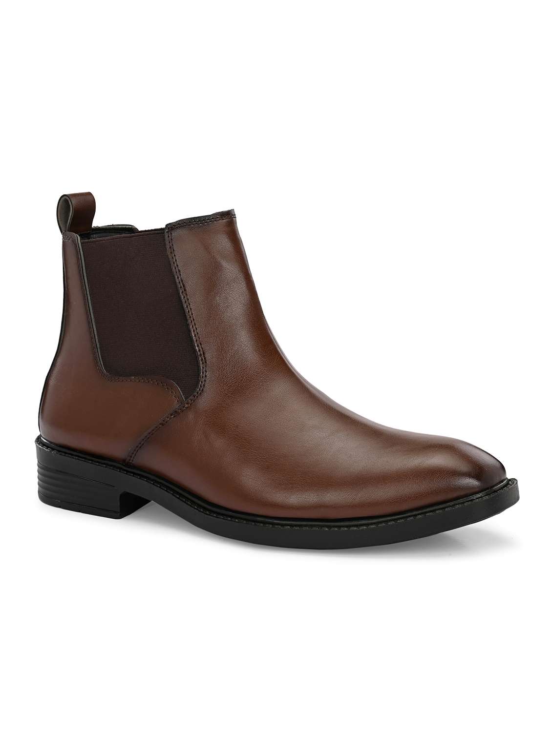 Men Solid Slip On Chelsea Boot - 22567813 -  Standard Image - 2