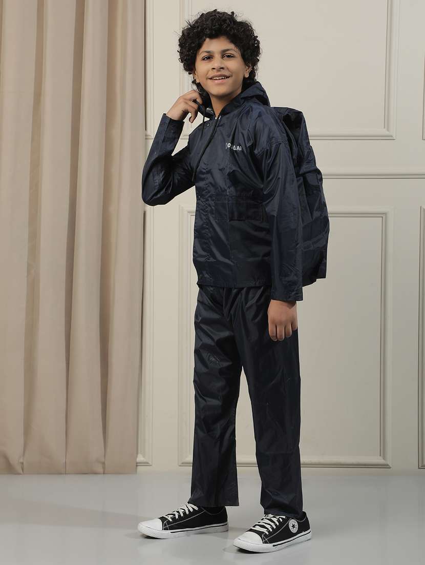 unisex solid long sleeves rain suit - 22567824 -  Standard Image - 2