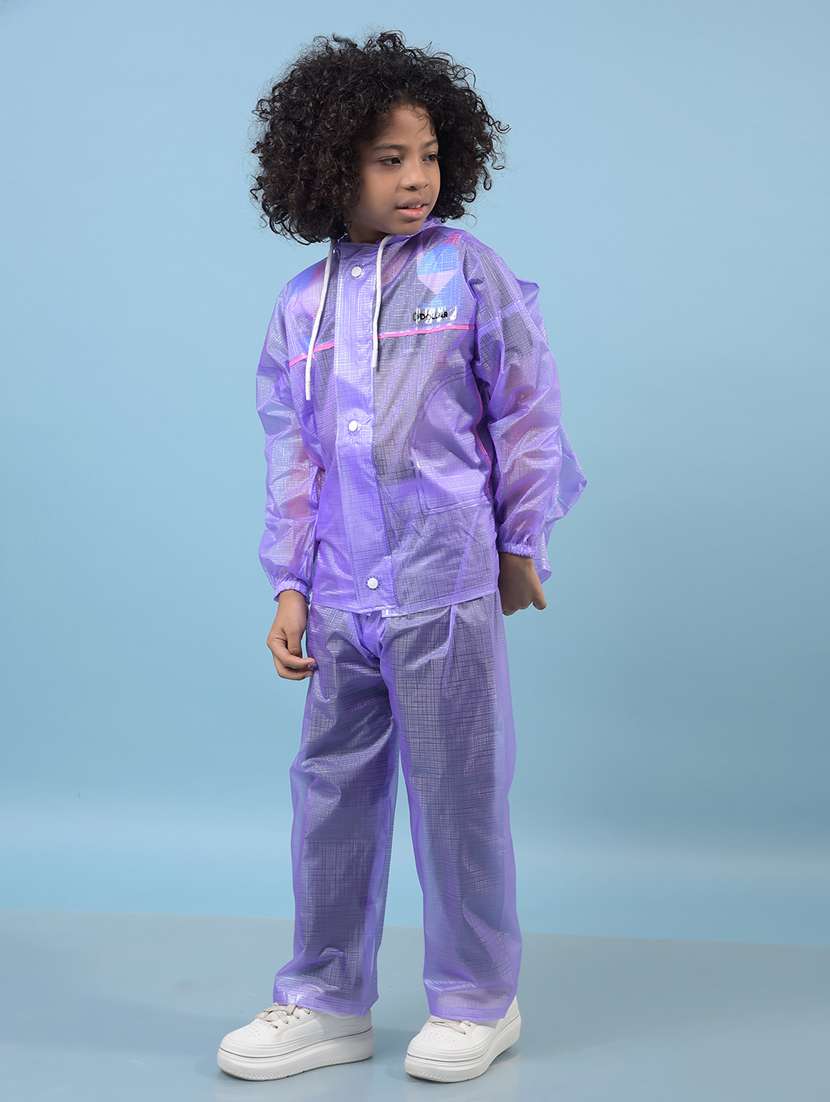 unisex solid long sleeves rain suit - 22567830 -  Standard Image - 2