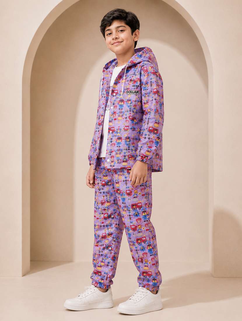 unisex printed long sleeves rain suit - 22567849 -  Standard Image - 2
