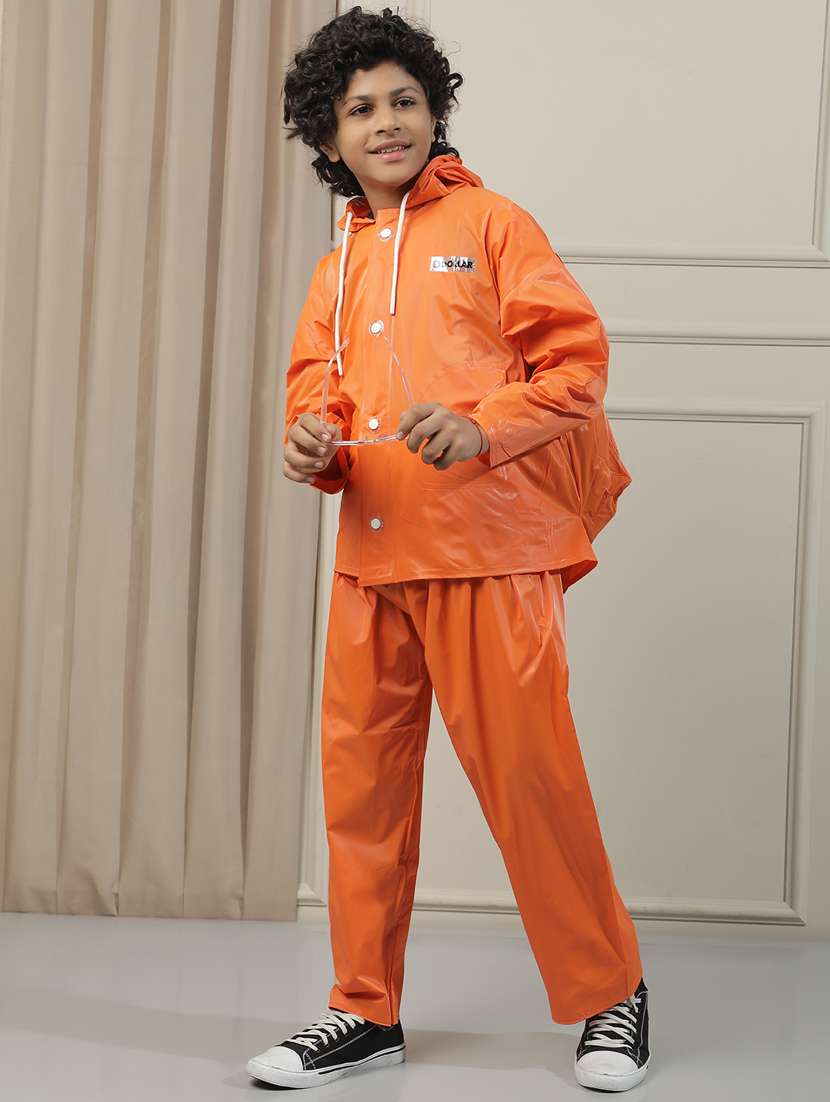 unisex solid long sleeves rain suit - 22567851 -  Standard Image - 2