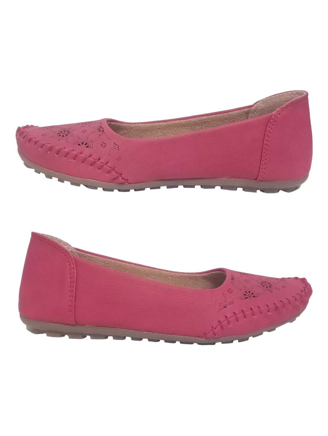 women cutwork detailed slip on ballerina - 22568191 -  Standard Image - 2