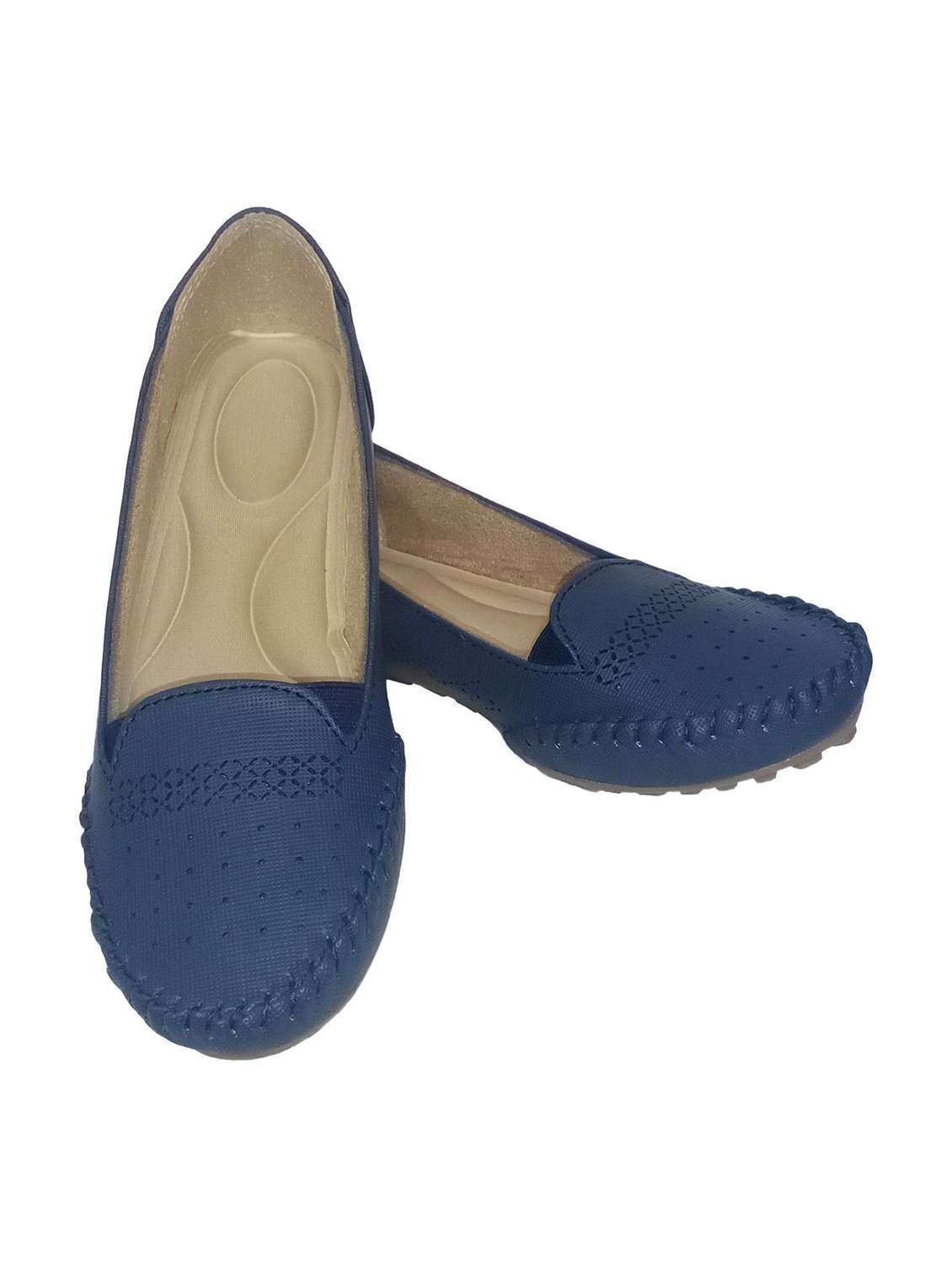 Women Cutwork Slip On Loafer - 22568229 -  Standard Image - 2