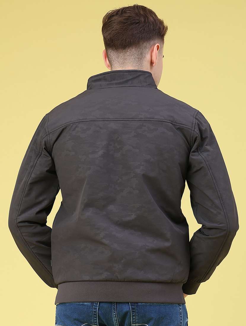 Men Camouflage Long Sleeve Lightweight Bomber Jacket - 22568654 -  Standard Image - 2