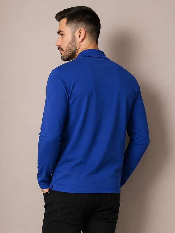 men solid long sleeves shrug - 22568711 -  Standard Image - 2