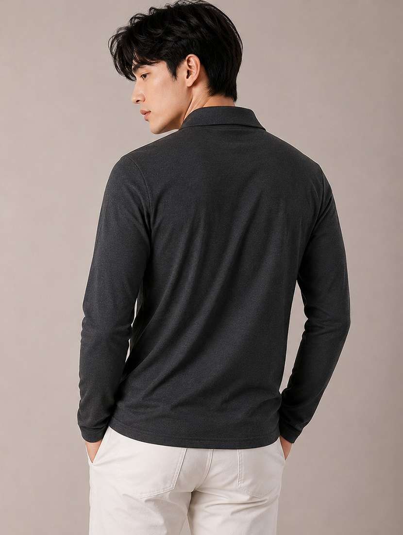 men solid long sleeves shrug - 22568713 -  Standard Image - 2