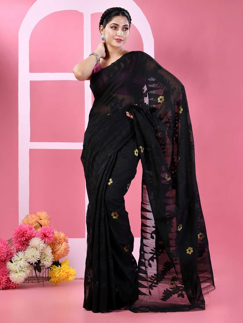 women self design jamdani saree - 22569585 -  Standard Image - 2
