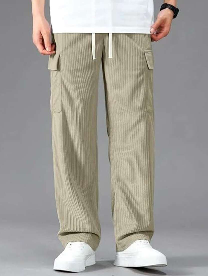 men textured mid rise relaxed fit cargo pant - 22570579 -  Standard Image - 2