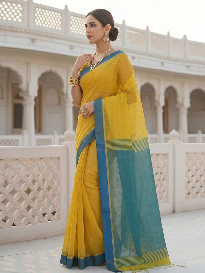 women self design handloom saree with blouse - 22570914 -  Standard Image - 2