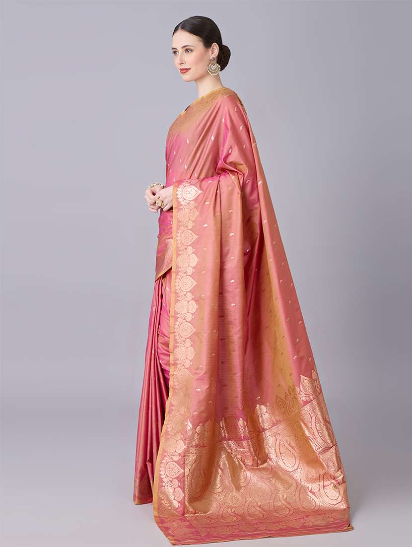 women self design banarasi saree with blouse - 22571599 -  Standard Image - 2