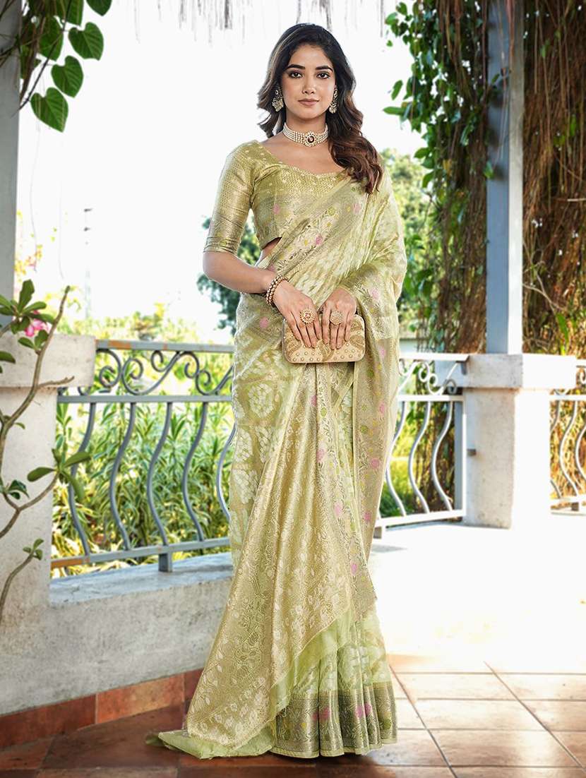 women self design patola saree with blouse - 22571736 -  Standard Image - 2