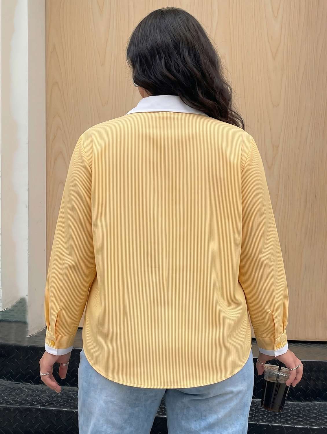 women printed long sleeves regular shirt - 22572071 -  Standard Image - 2
