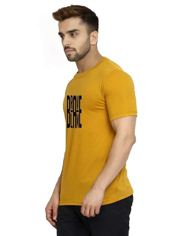 men printed round neck regular fit t-shirt - 22572104 -  Standard Image - 2