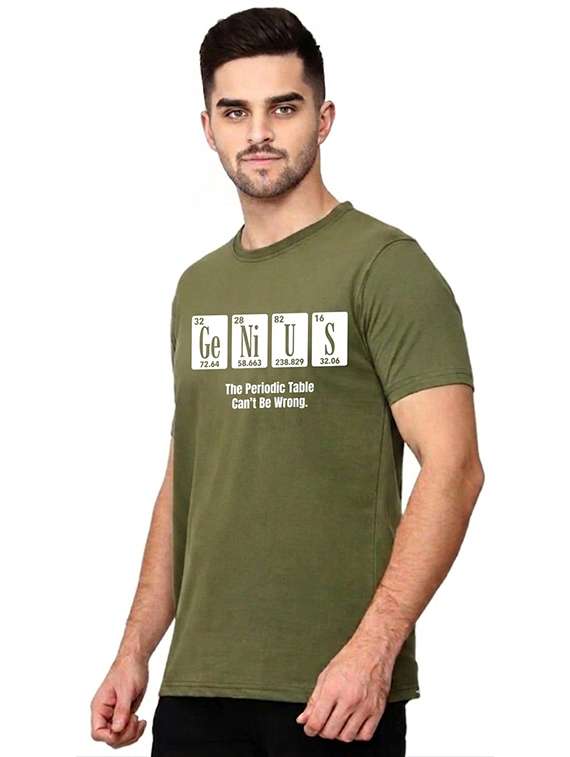 men printed round neck regular fit t-shirt - 22572117 -  Standard Image - 2
