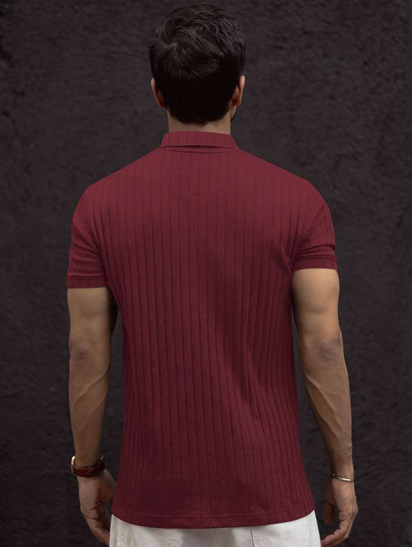 men textured short sleeves polo t-shirt - 22572173 -  Standard Image - 2