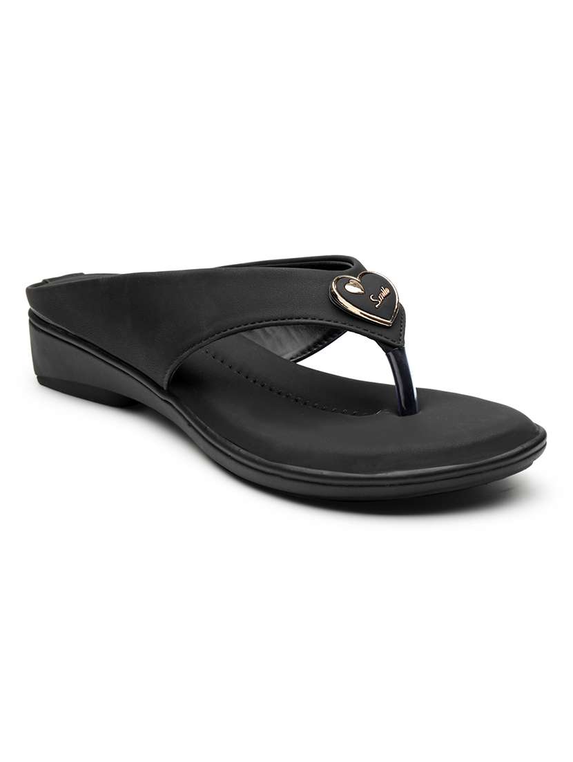 women solid toe separator sandal - 22572227 -  Standard Image - 2