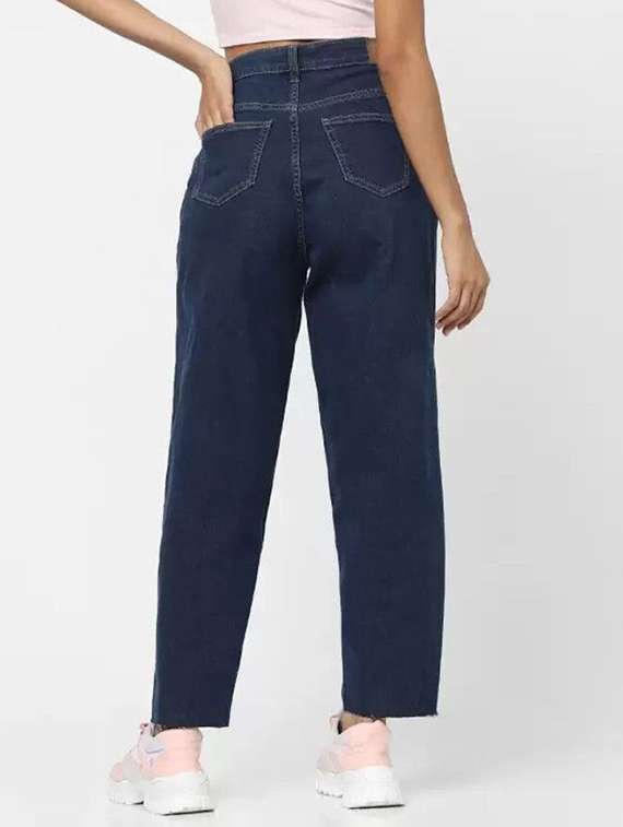 women solid mid rise straight jeans - 22575327 -  Standard Image - 2