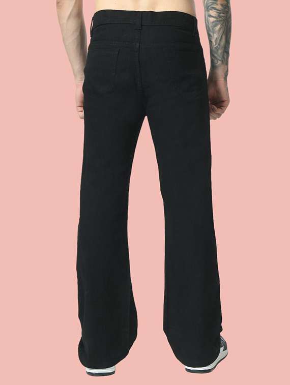 men solid mid rise straight jeans - 22575964 -  Standard Image - 2