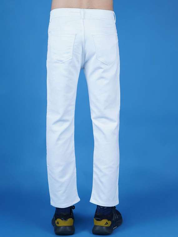 men solid mid rise slim fit jeans - 22576025 -  Standard Image - 2