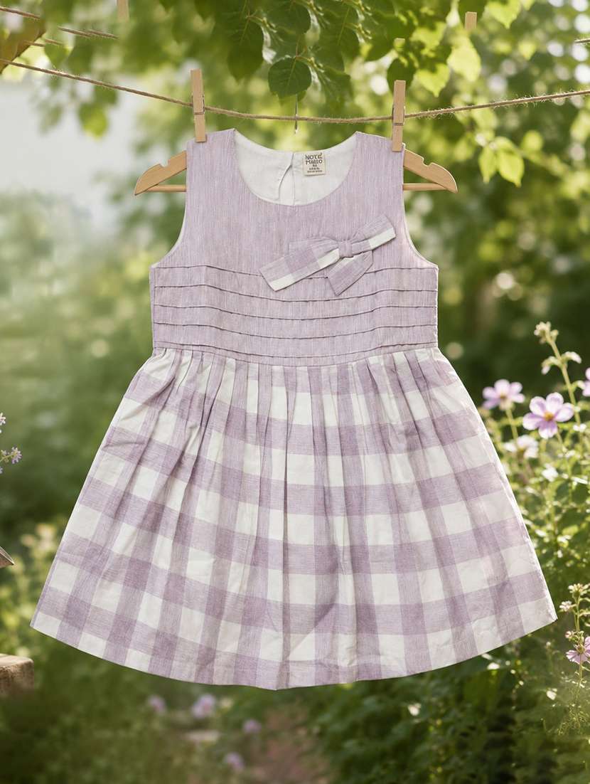 girls printed round neck frock - 22576815 -  Standard Image - 2