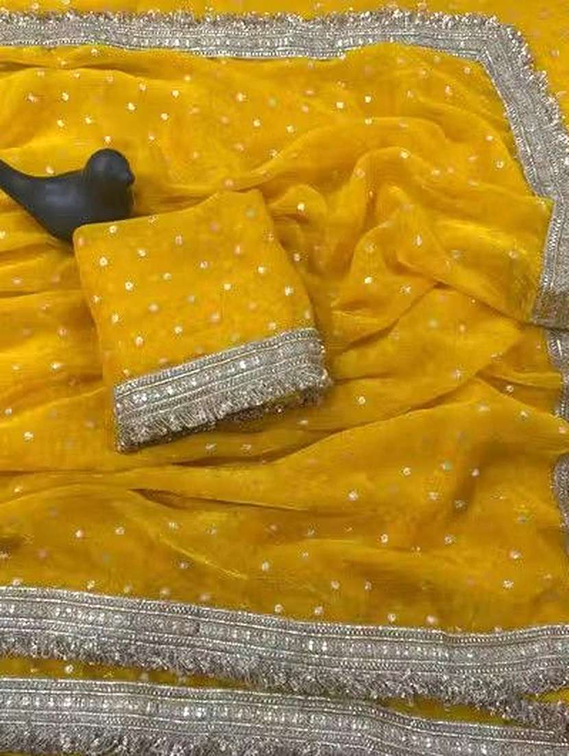 women self design bordered saree with blouse - 22576842 -  Standard Image - 2