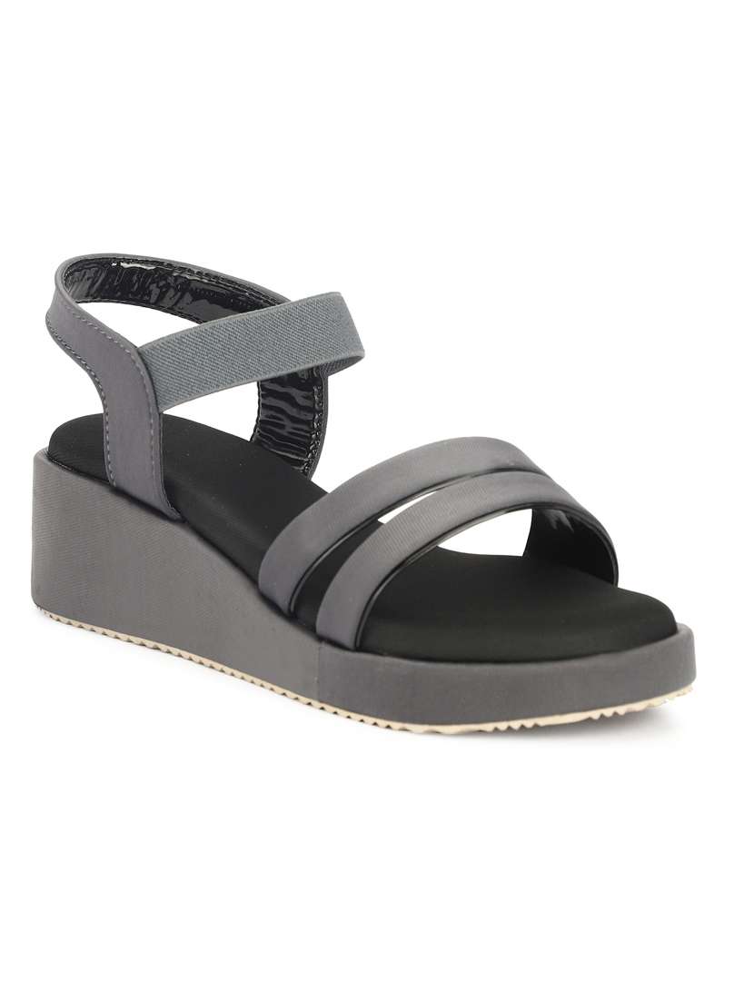 women solid ankle strap wedges - 22576954 -  Standard Image - 2