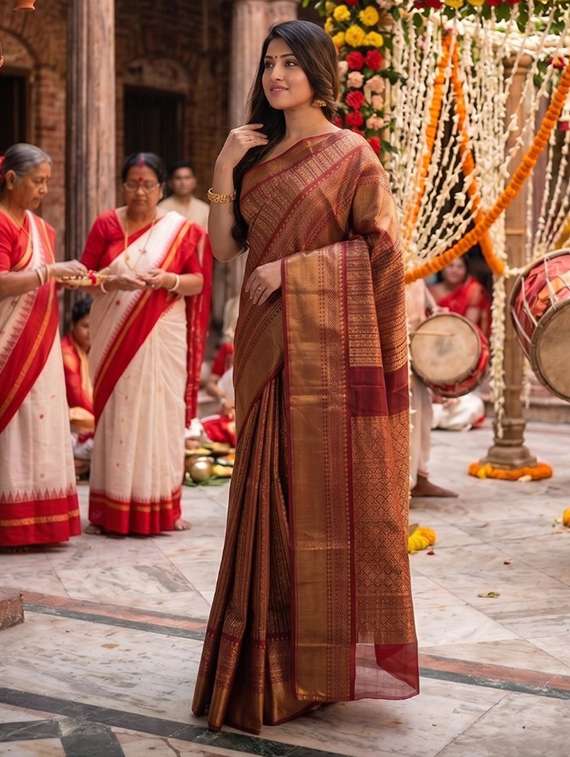women self design banarasi saree - 22576974 -  Standard Image - 2