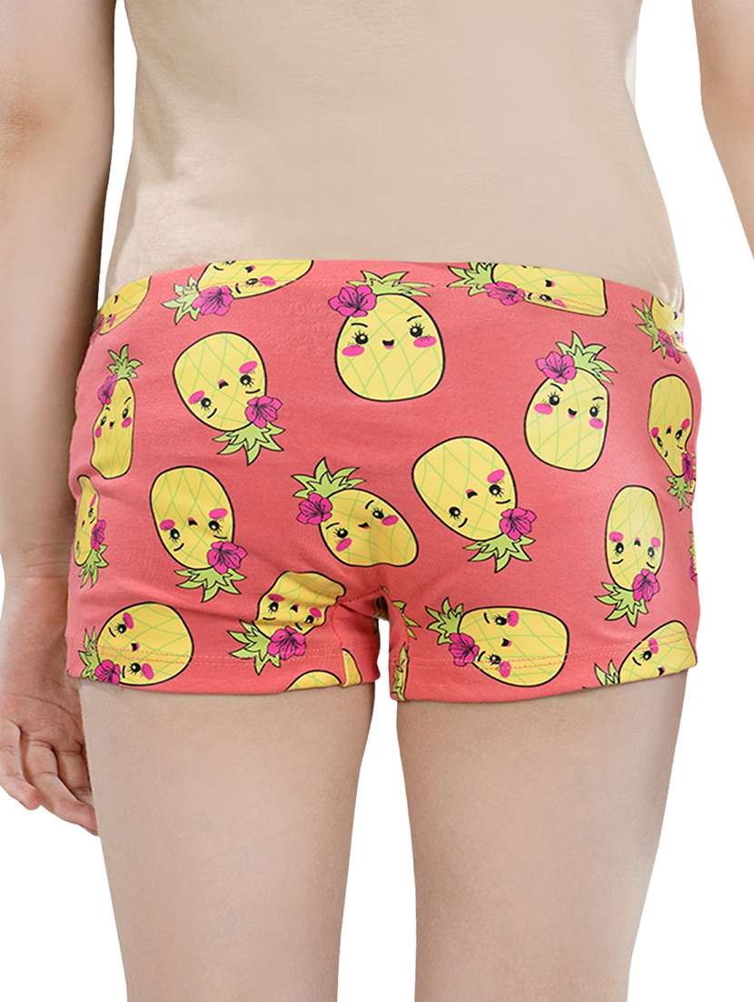 girls pack of 3 printed mid rise bloomers - 22577341 -  Standard Image - 2