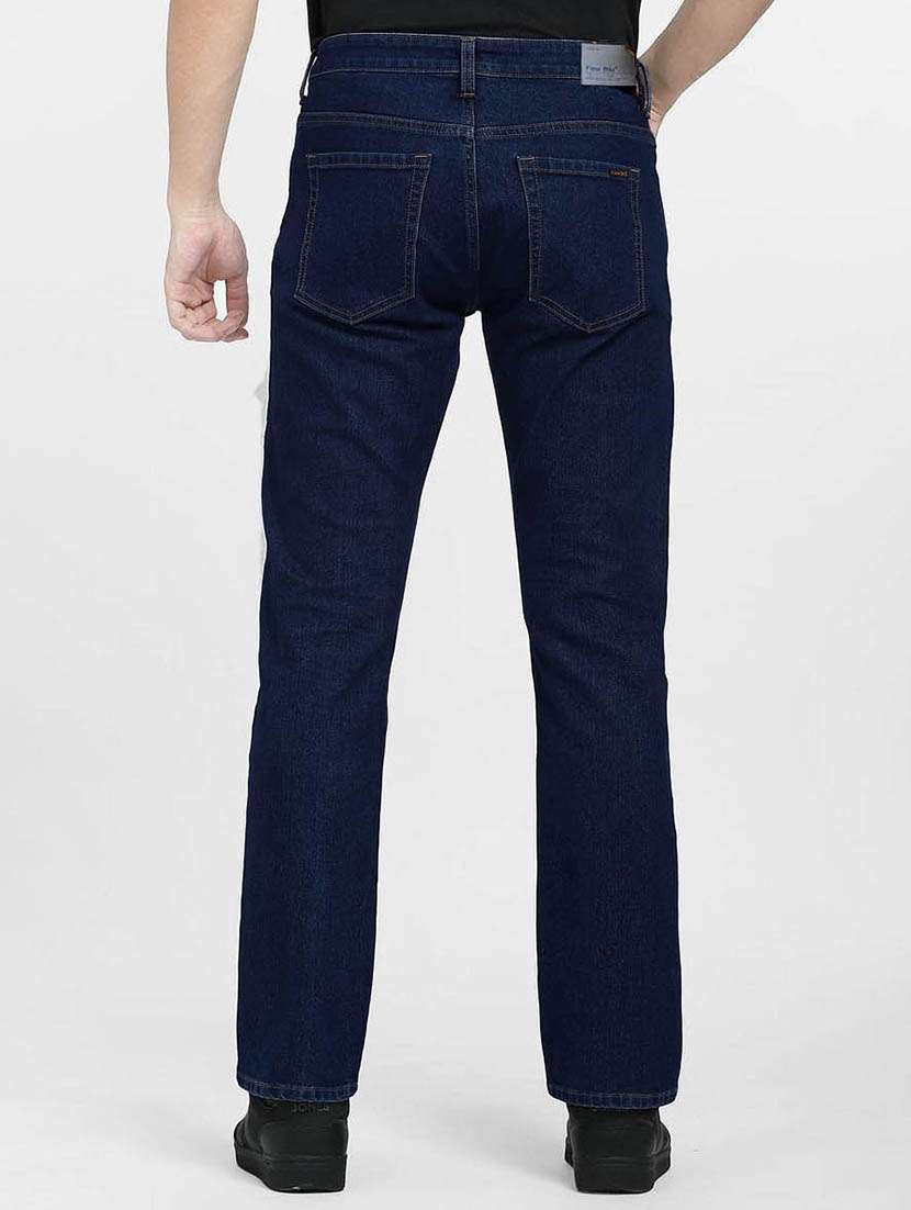 men solid mid rise straight jeans - 22577409 -  Standard Image - 2