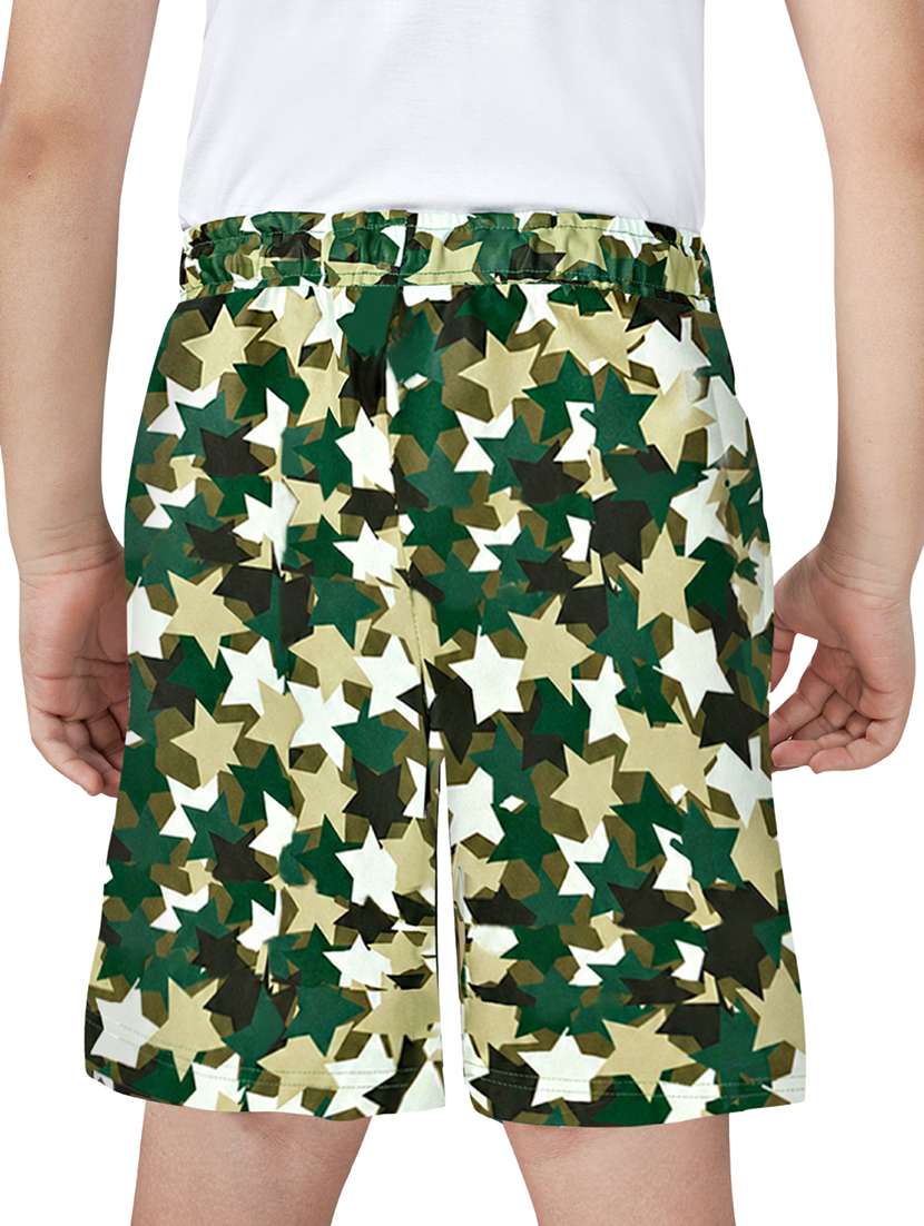 boys pack of 2 printed mid rise shorts - 22577504 -  Standard Image - 2