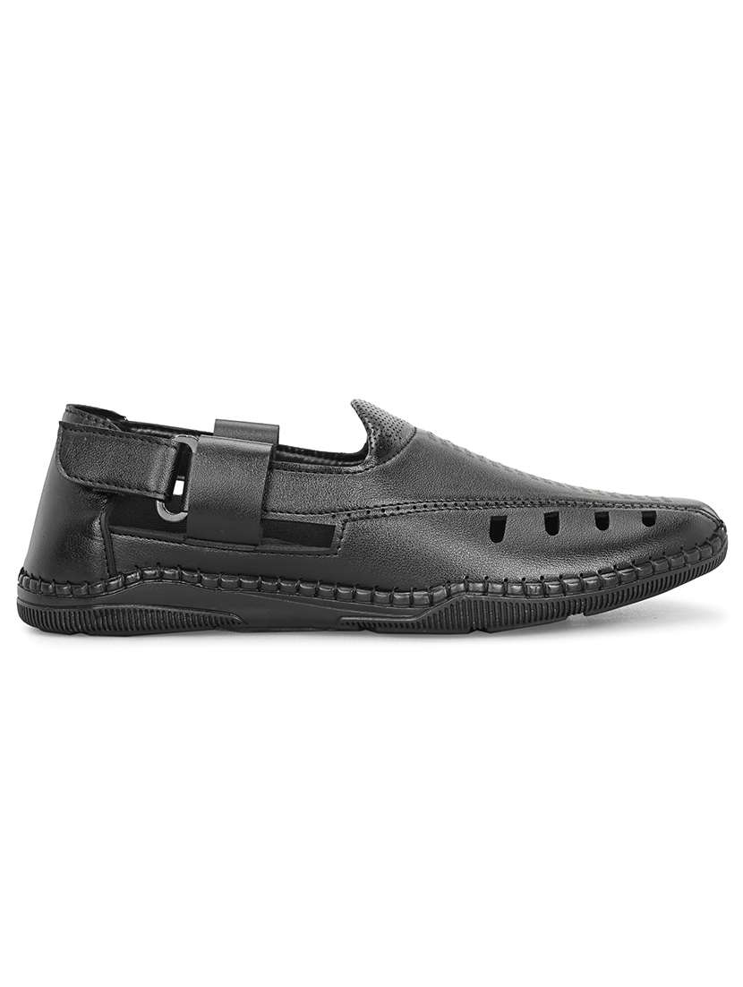 Men Solid Close Back Sandal - 22578544 -  Standard Image - 2