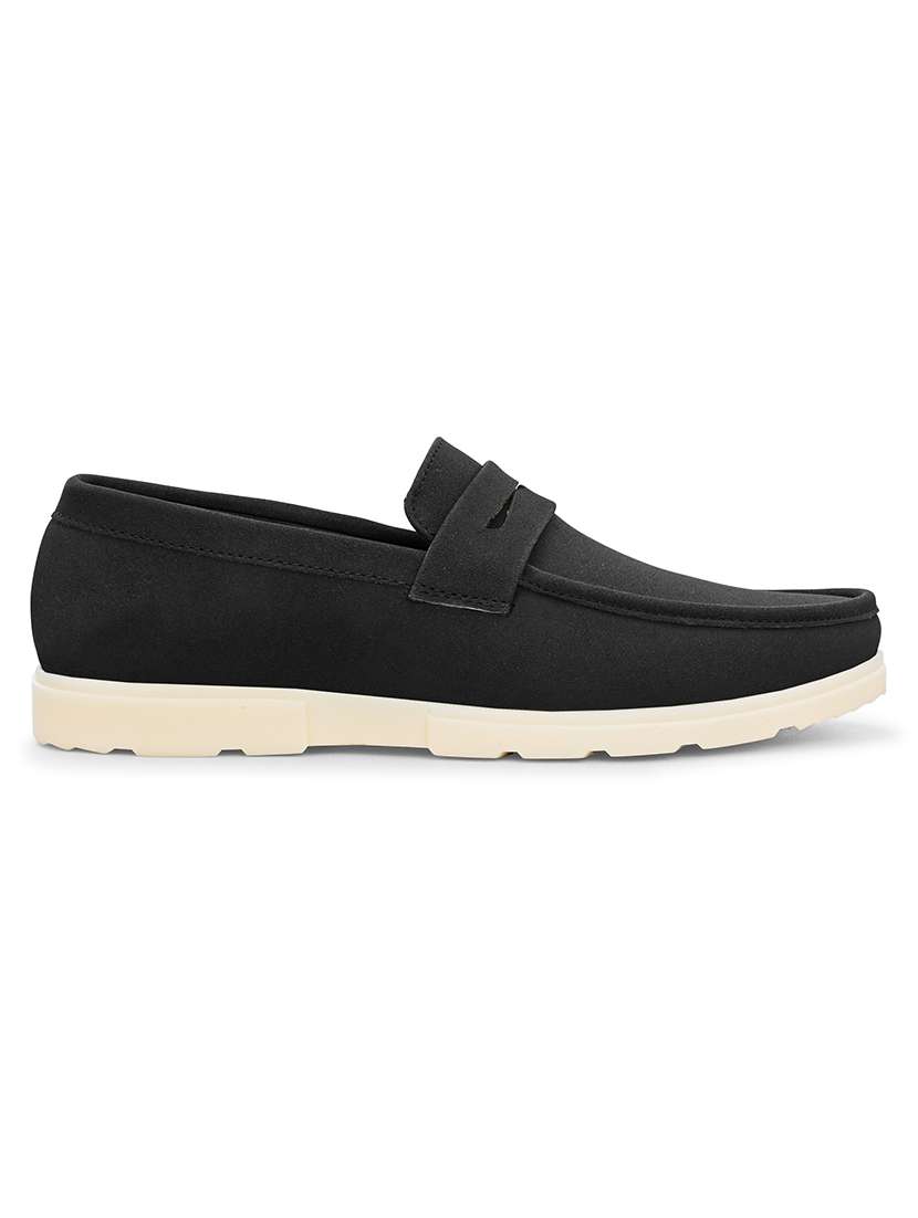 men solid slip on loafer - 22578554 -  Standard Image - 2