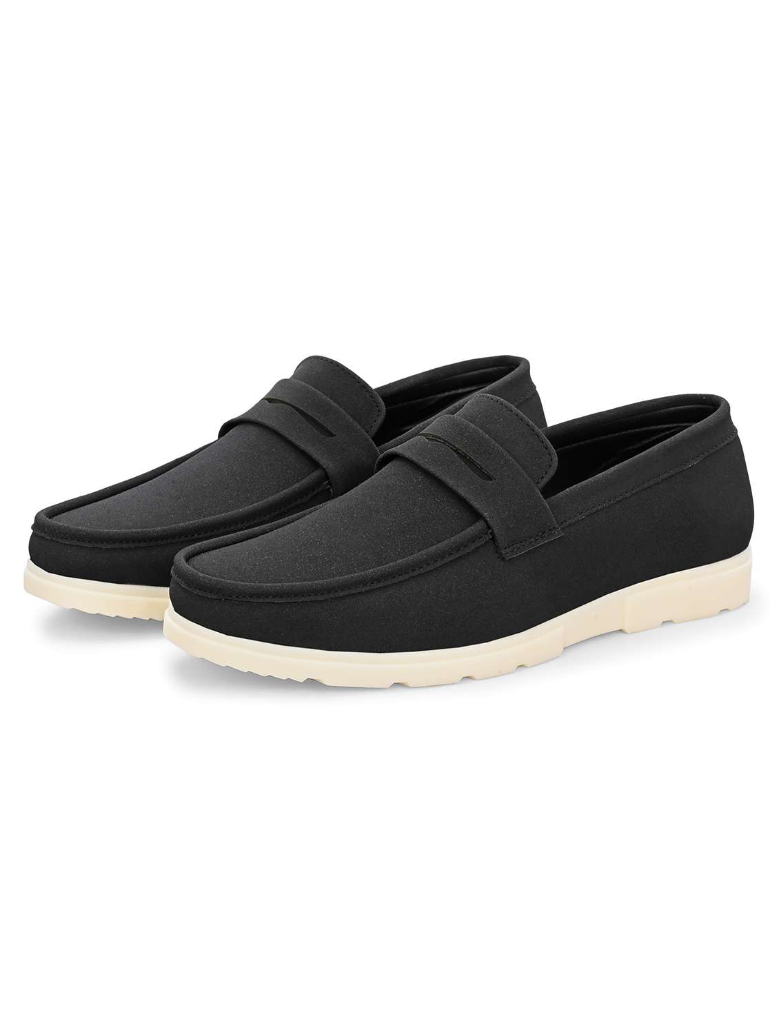 Men Solid Slip On Loafer - 22578554 -  Standard Image - 2