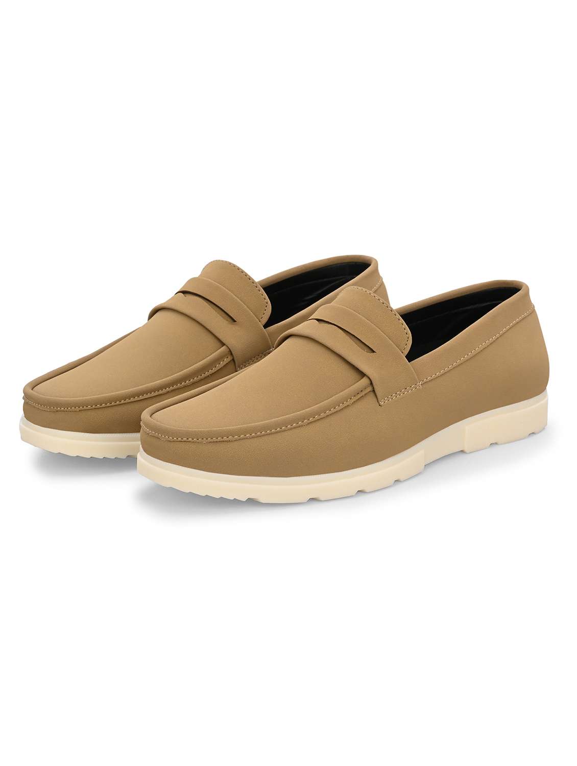 Men Solid Slip On Loafer - 22578556 -  Standard Image - 2