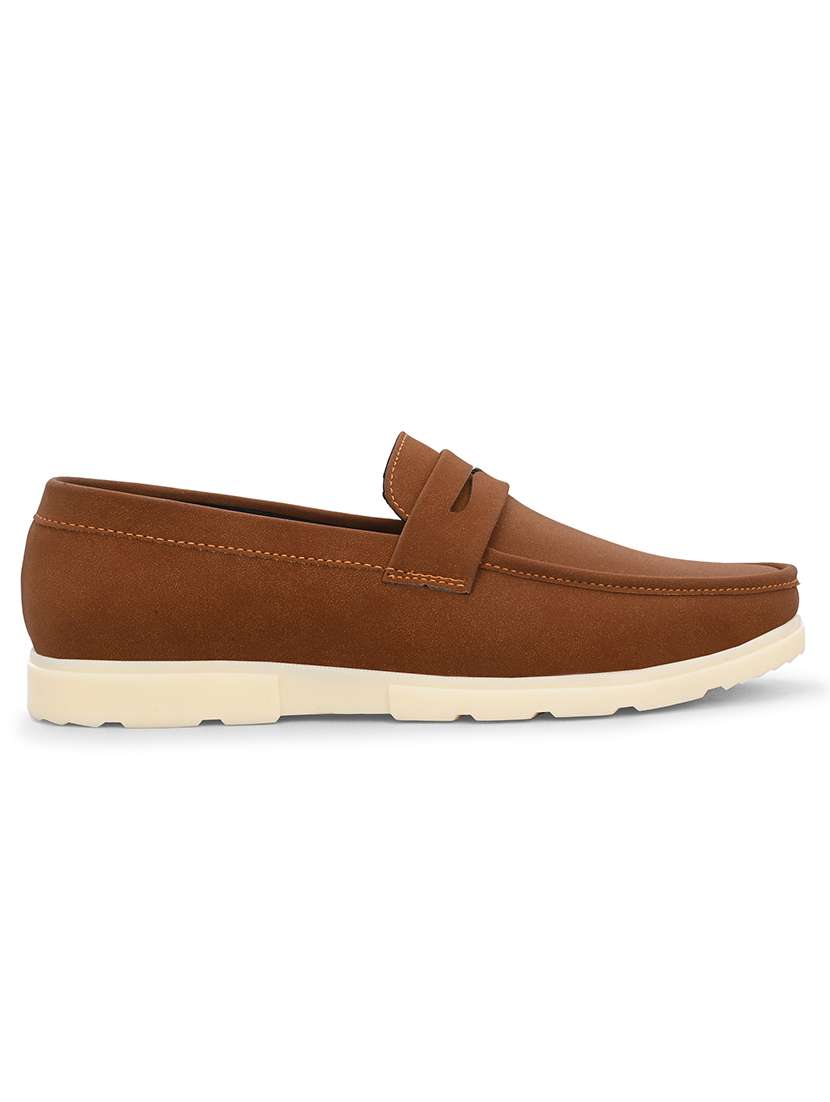 men solid slip on loafer - 22578558 -  Standard Image - 2