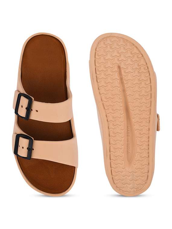 men solid slip on slippers - 22578578 -  Standard Image - 2