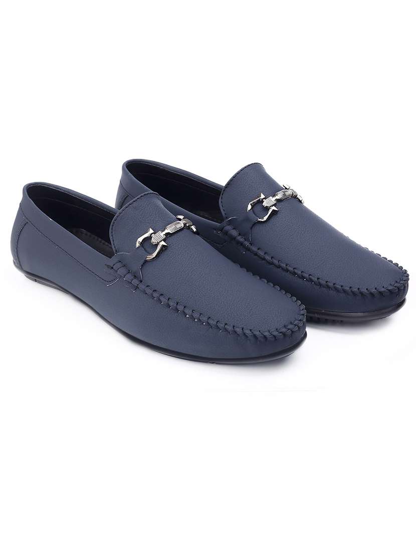 men solid slip on horsebit loafer - 22578956 -  Standard Image - 2