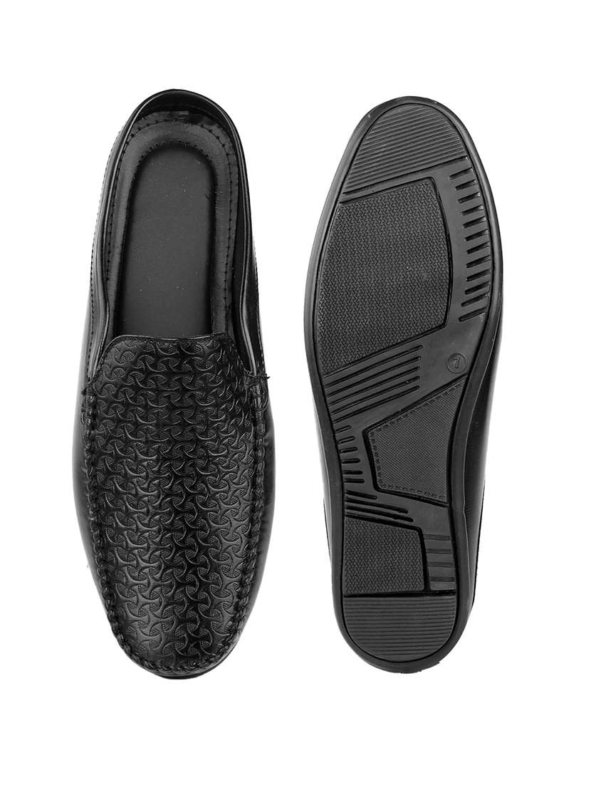 Men Textured Slip On Loafer - 22578975 -  Standard Image - 7