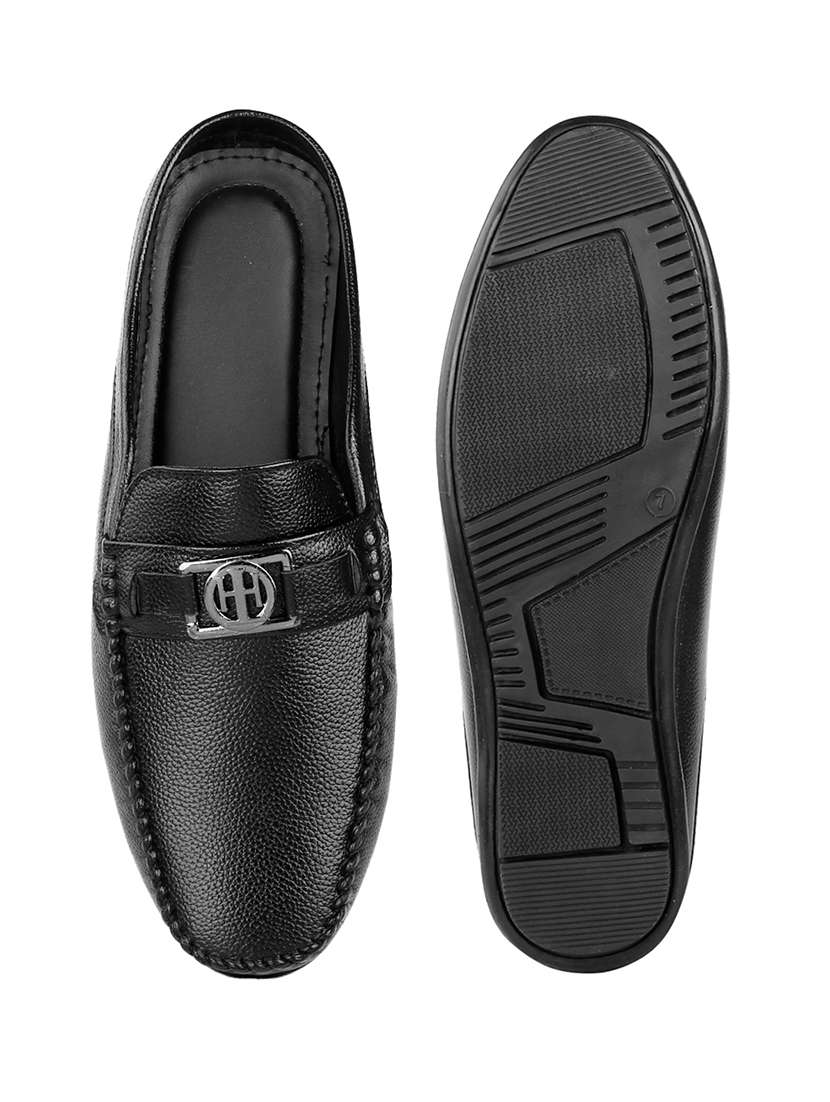 men solid slip on mule loafer - 22578976 -  Standard Image - 7