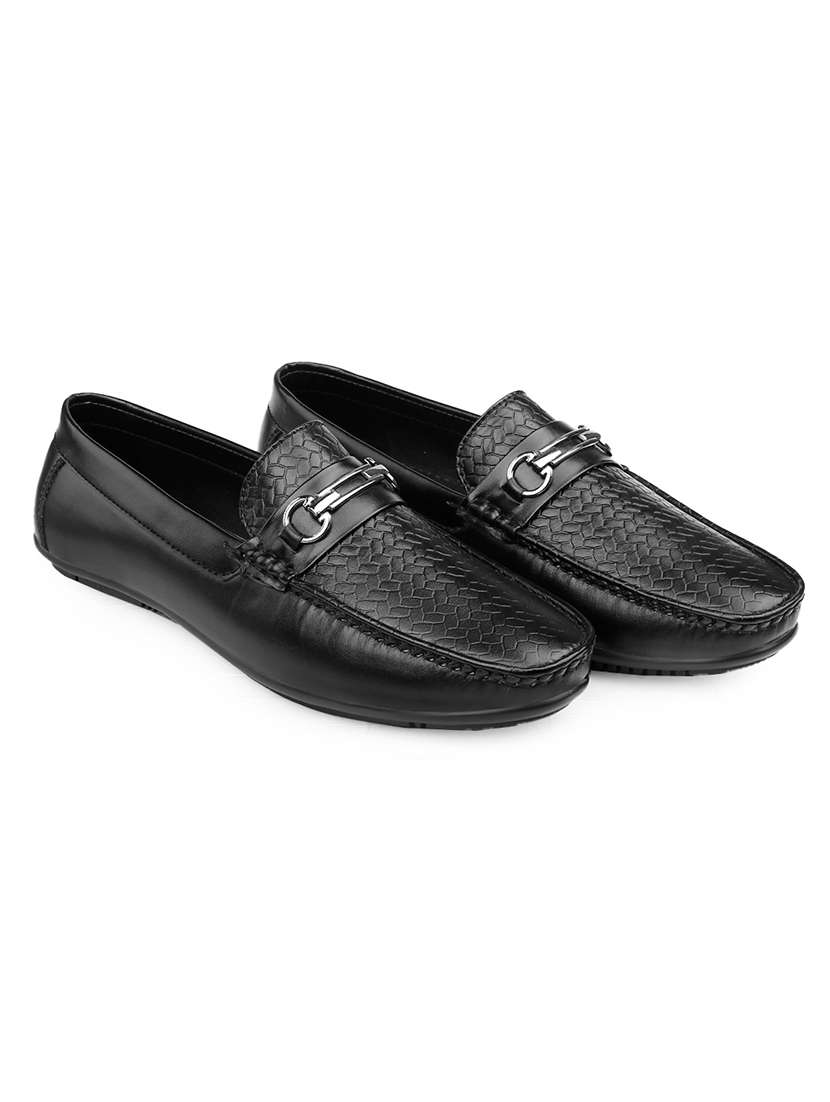 men textured slip on horsebit loafer - 22578979 -  Standard Image - 2