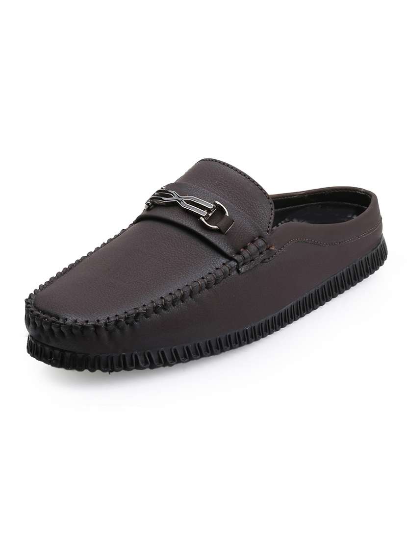 men solid slip on horsebit loafer - 22578987 -  Standard Image - 2