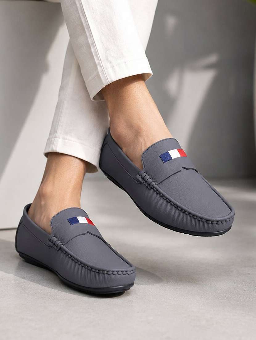 men solid slip on loafer - 22578991 -  Standard Image - 7