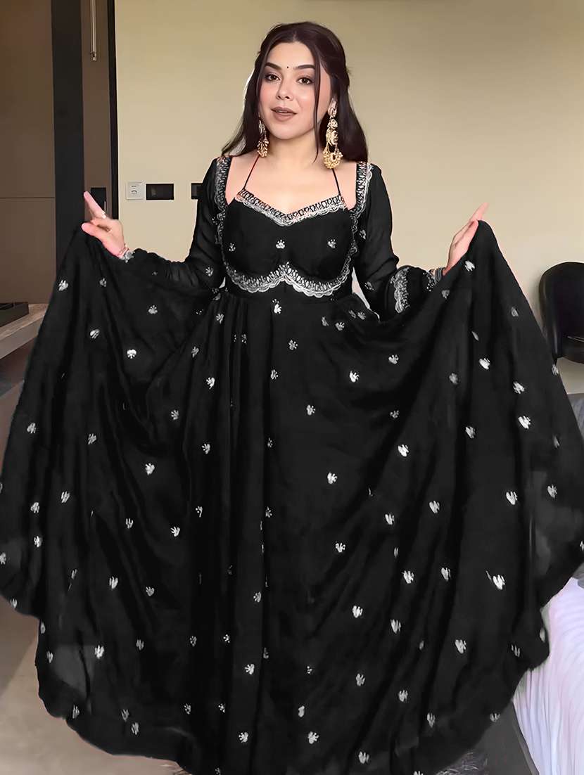 women embroidered long sleeves kurta dupatta set - 22579931 -  Standard Image - 2