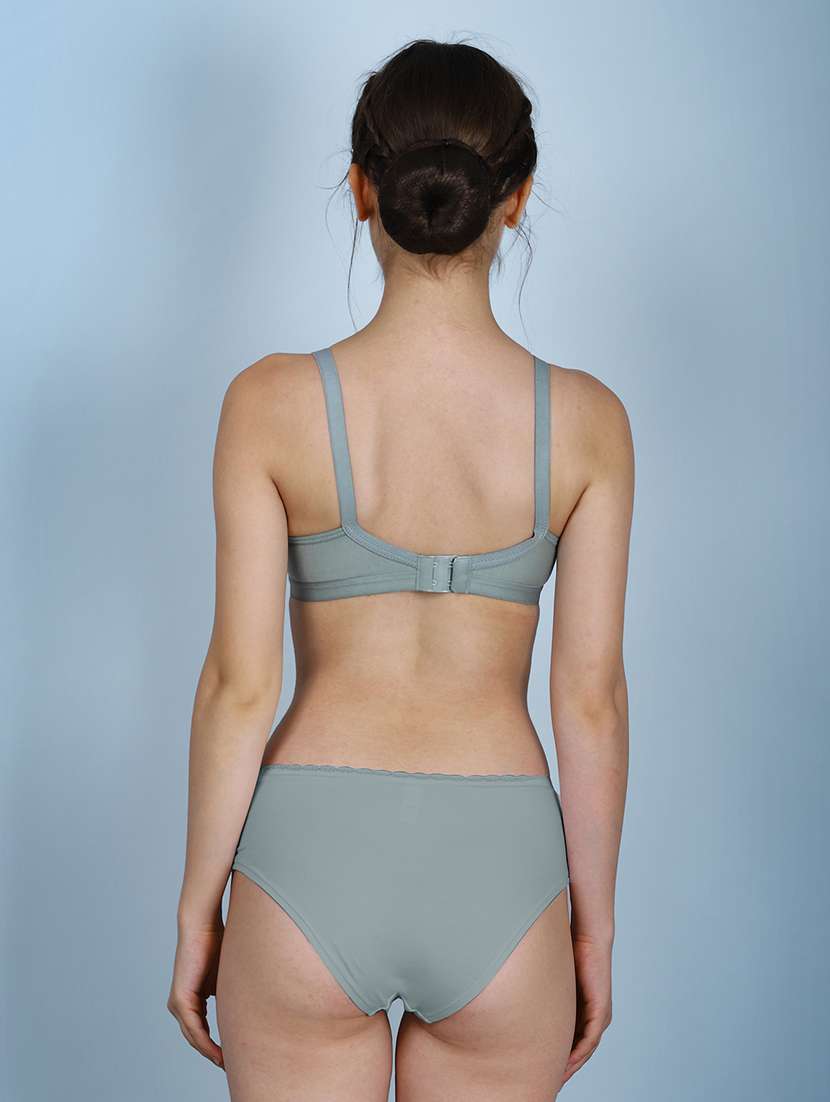 Women Pack Of 2 Solid Full Coverage Bra - 22580798 -  Standard Image - 2