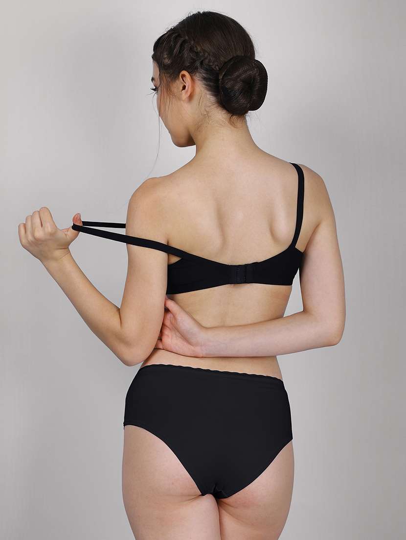 women pack of 3 solid full coverage regular bra - 22580813 -  Standard Image - 2