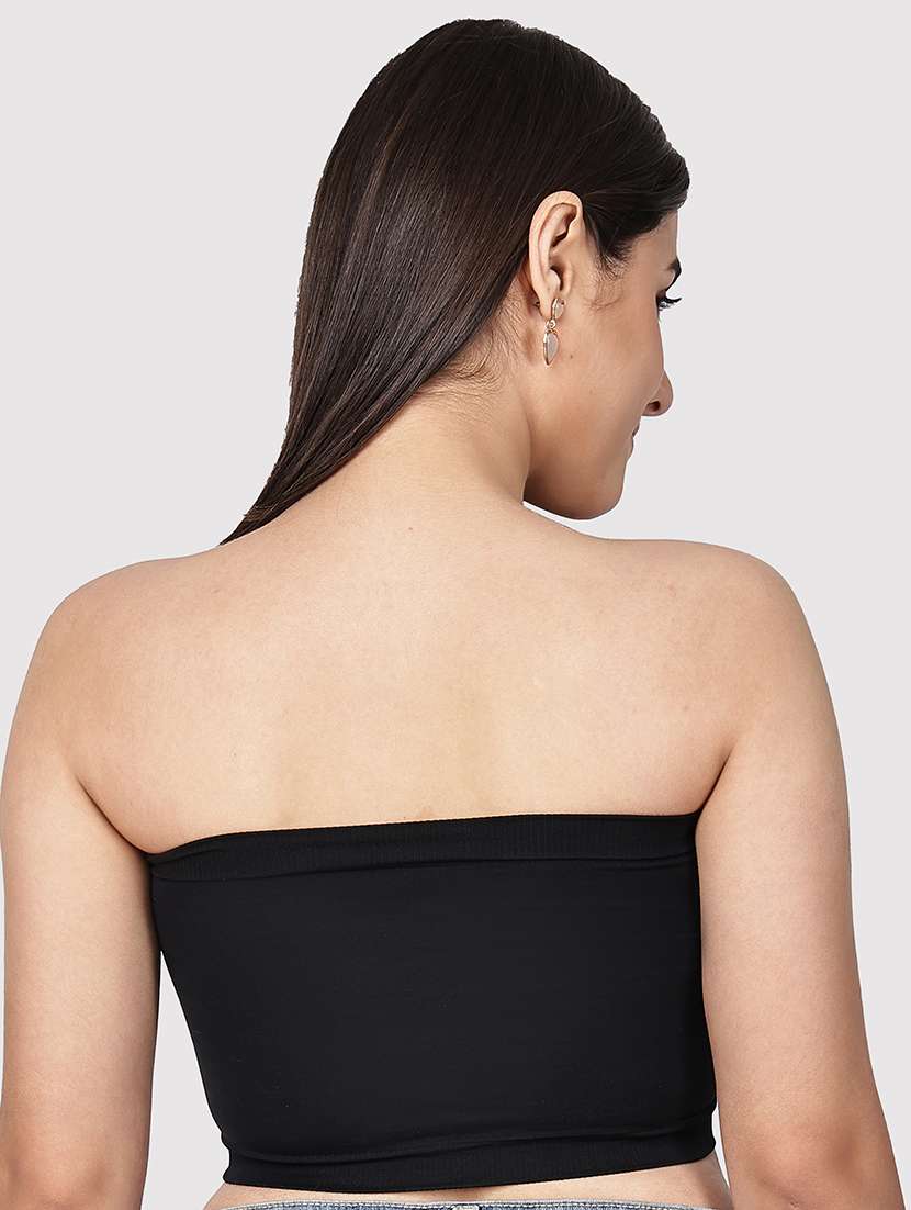Women Solid Full Coverage Tube Bra - 22580955 -  Standard Image - 2